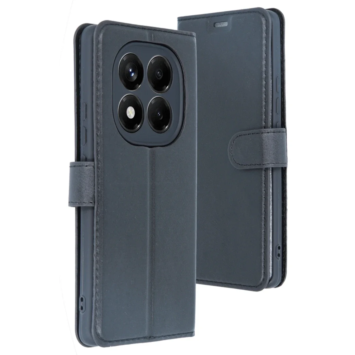 Xiaomi Redmi Note 14 4G Kılıf Trend S Plus Kapaklı Kılıf - Siyah