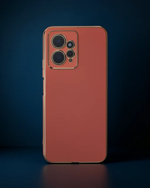Xiaomi Redmi Note 12 4g Kılıf Volet Silikon - Kırmızı