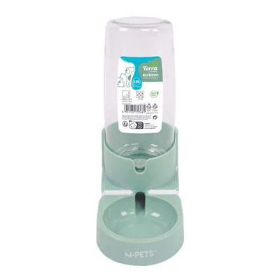 Refresh Hazneli Kedi ve Köpek Su Kabı Yeşil 850 Ml