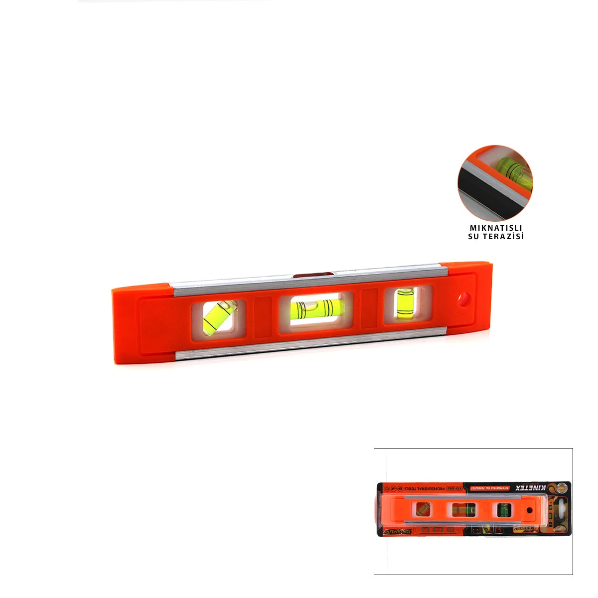 9 inç Manyetik Mini Su Terazisi (230 mm) görsel 2