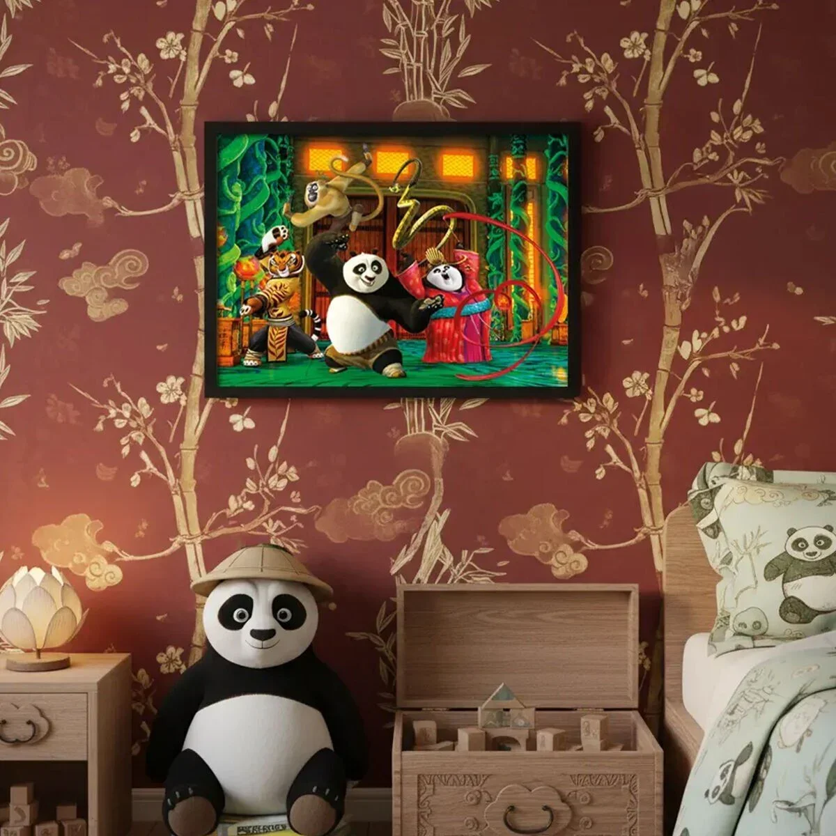 Kp 709 Kung Fu Panda Puzzle 50 Prç görsel 3