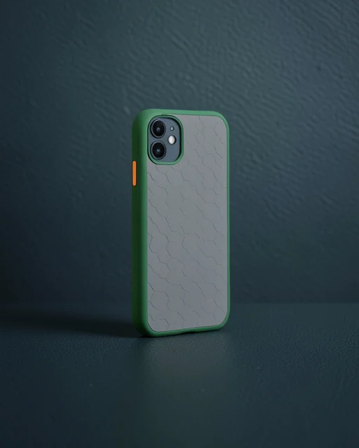 Apple İphone 12 Kılıf Montreal Silikon Kapak - Yeşil