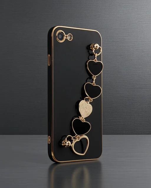 Apple İphone 7 Kılıf Esila Silikon - Siyah