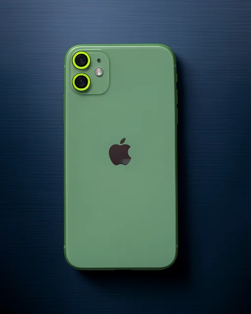 Apple İphone 11 Neon Fosforlu Kamera Lens - Yeşil