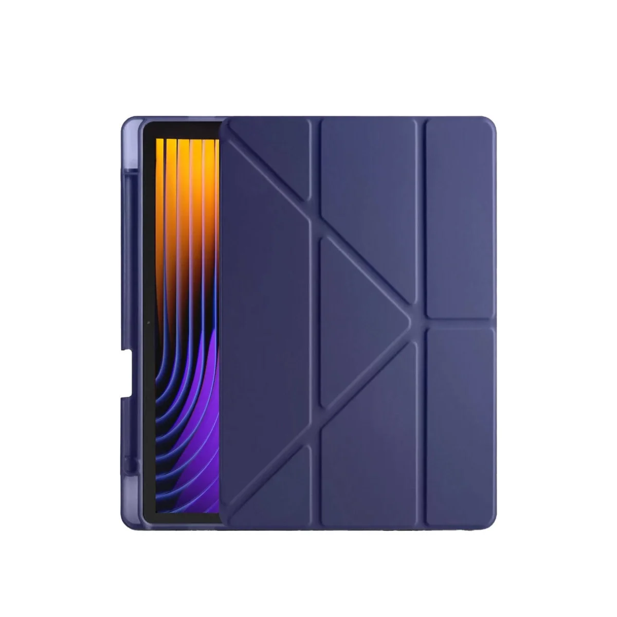 Xiao Pad 7 Pro Kılıf Kalemlikli Mars Tablet Kılıfı - Lacivert