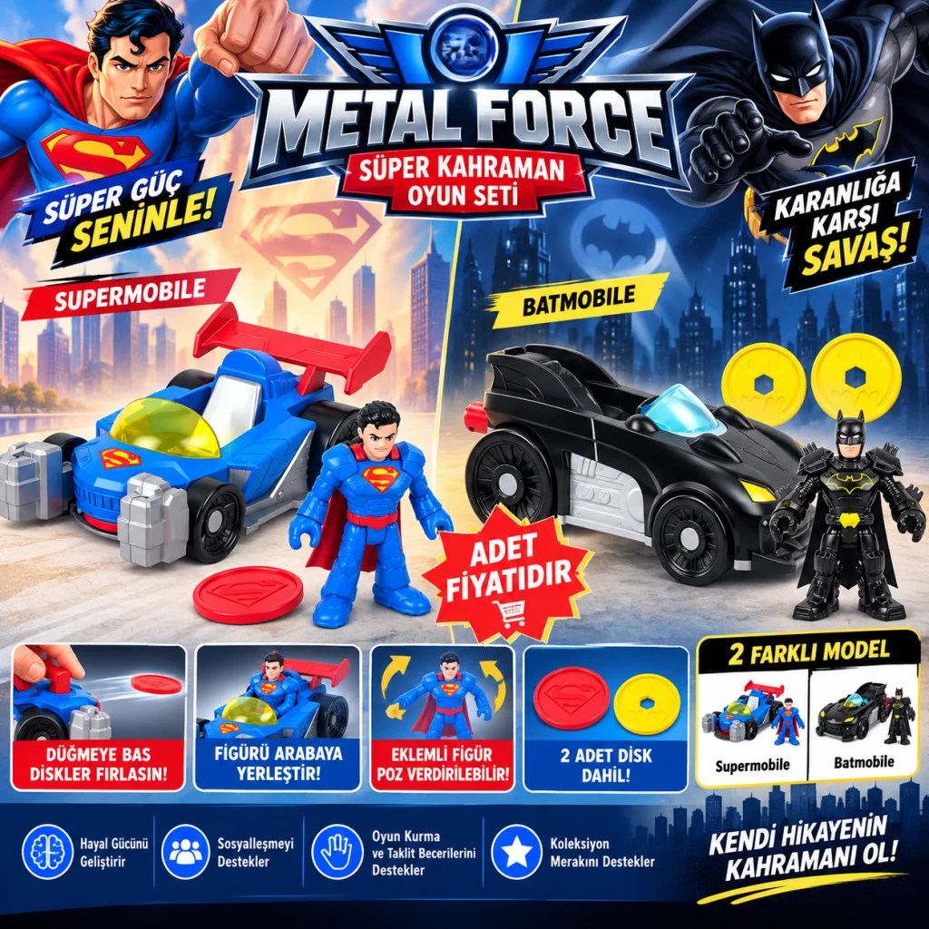 JFJ69 Super Friends Araçlar görsel 2