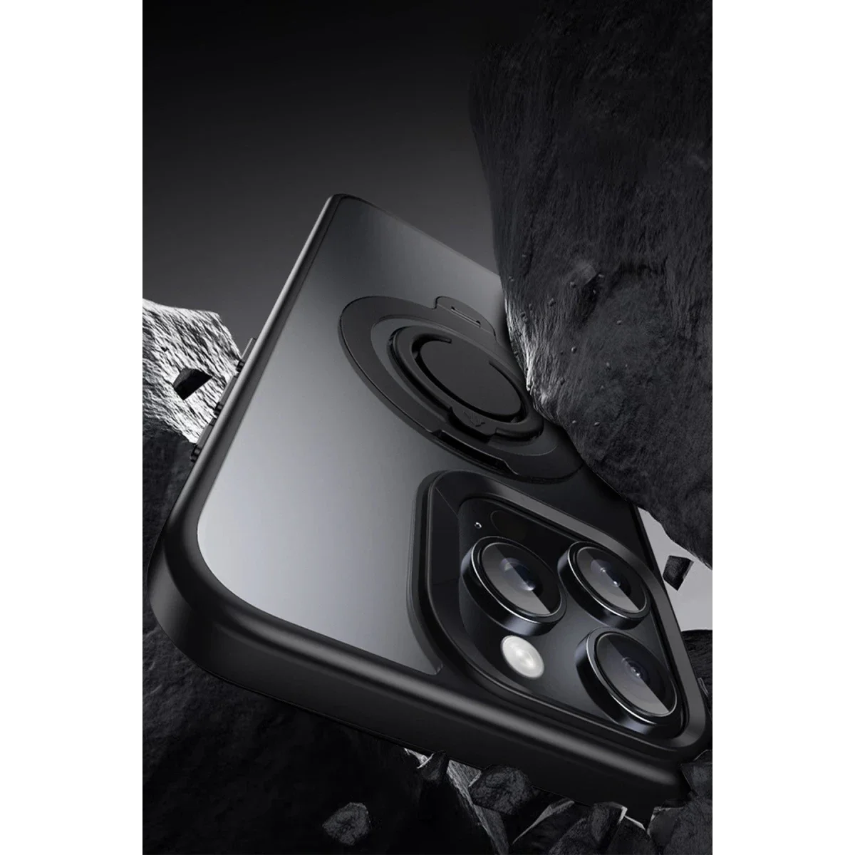 Joko Apple iPhone 16 Pro Max Avatar 360 Dönen Magsafe Kapak - Lacivert görsel 4