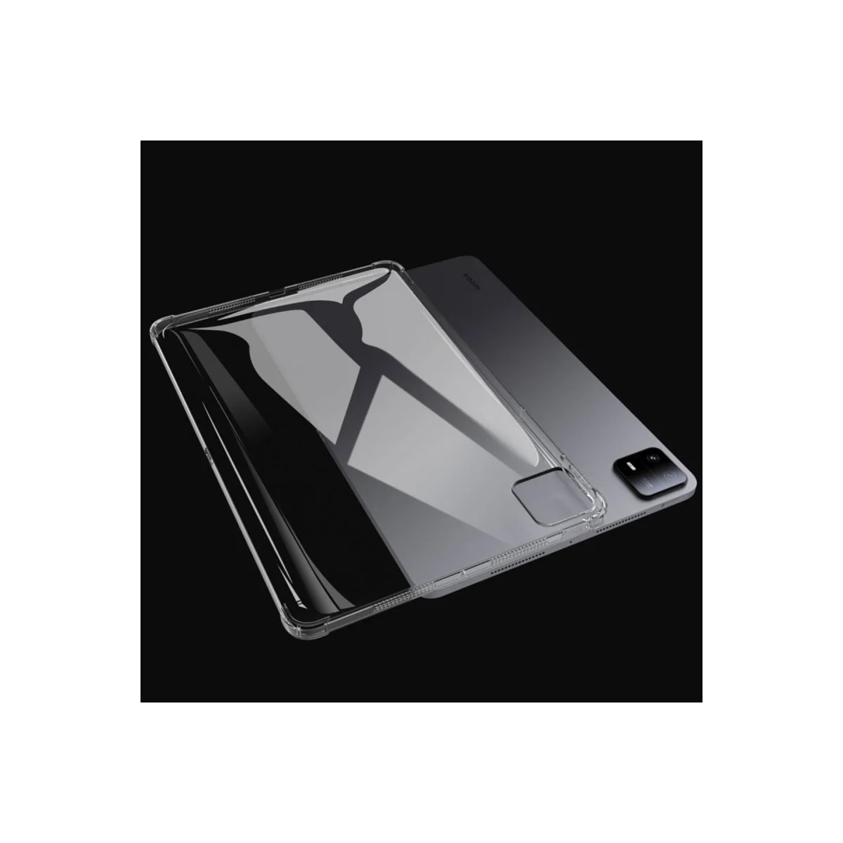 Xiao Pad 6 Kılıf Anti Shock Tablet Silikon - Şeffaf görsel 2