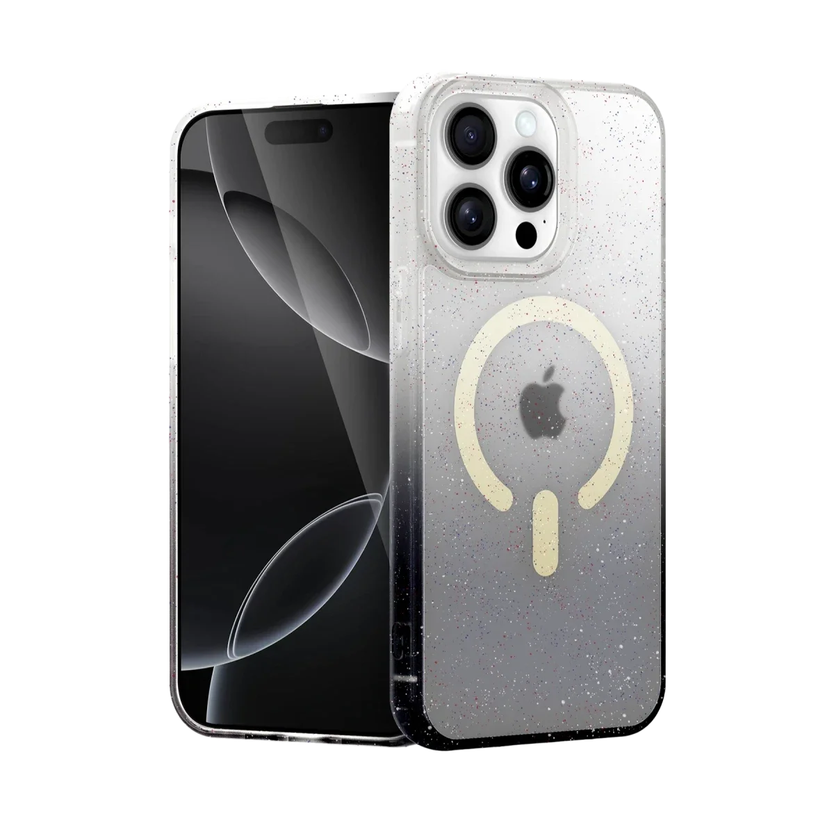 Apple iPhone 14 Pro Max Pummel Shiny Magsafe Kapak - Siyah