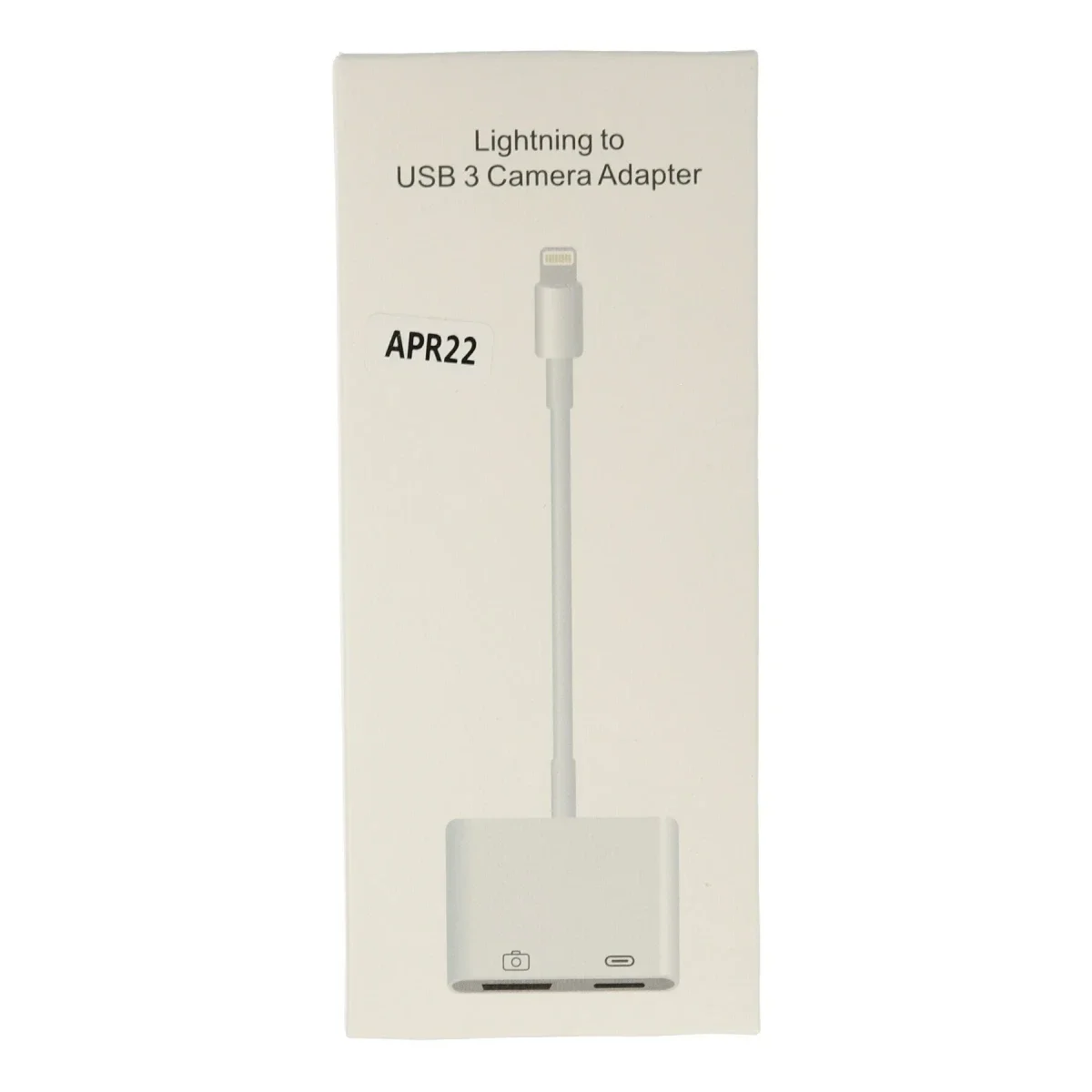 APR22 Iphone Otg 2in1 - Beyaz görsel 3
