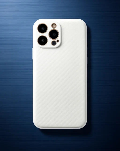 Apple İphone 13 Pro Kılıf Coco Karbon Silikon - Beyaz
