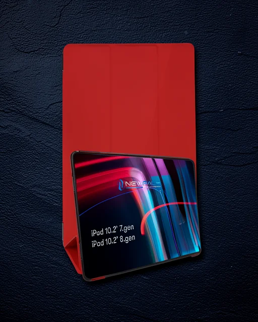 Apple İpad 10.2 (7.nesil) Kılıf Tablet Smart Kılıf - Kırmızı