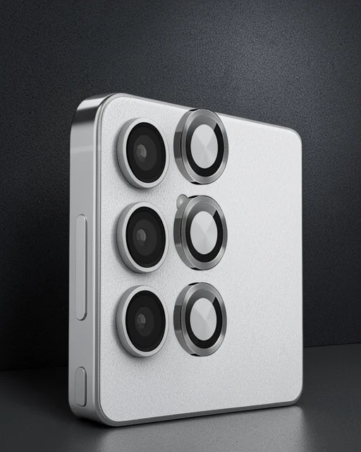 Samsung Galaxy S24 Fe Raze Metal Kamera Lens - Gri