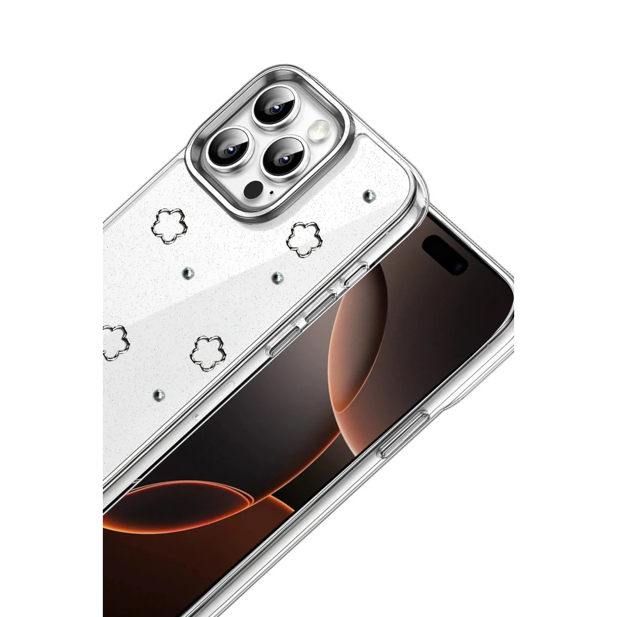 Apple İphone 15 Pro Max Fiyonk Desenli Kapak - Desen 2 görsel 2