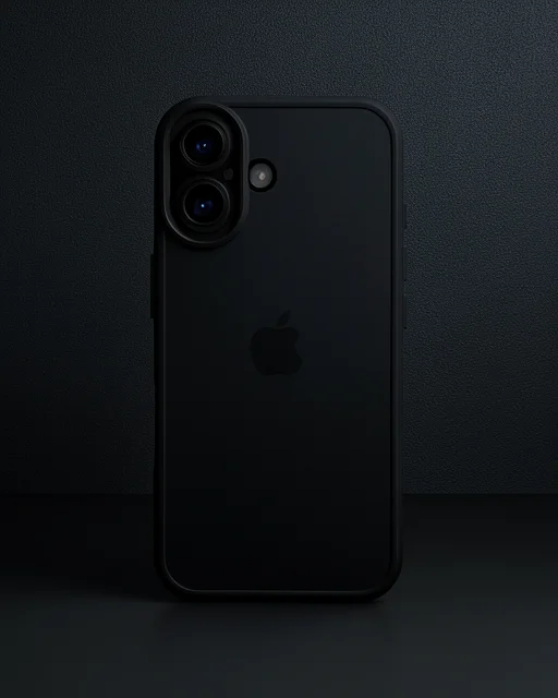 Apple İphone 16 Plus Kılıf Razer Lensli Silikon - Siyah