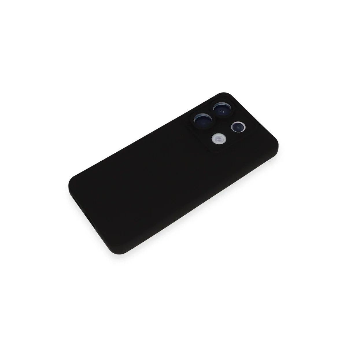 Xiaomi Redmi Note 13 Pro 5g Kılıf Nano İçi Kadife Silikon - Siyah görsel 4