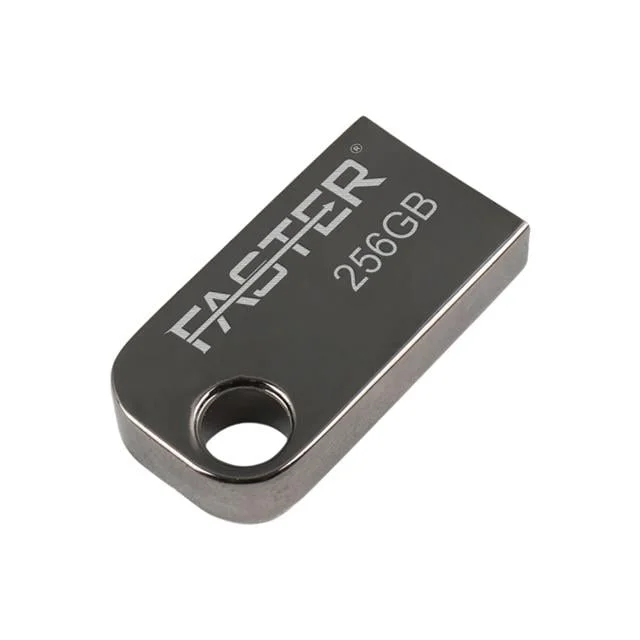 Faster 256 GB Serisi USB 3.0 Yüksek Hızlı Metal Flash Bellek görsel 2