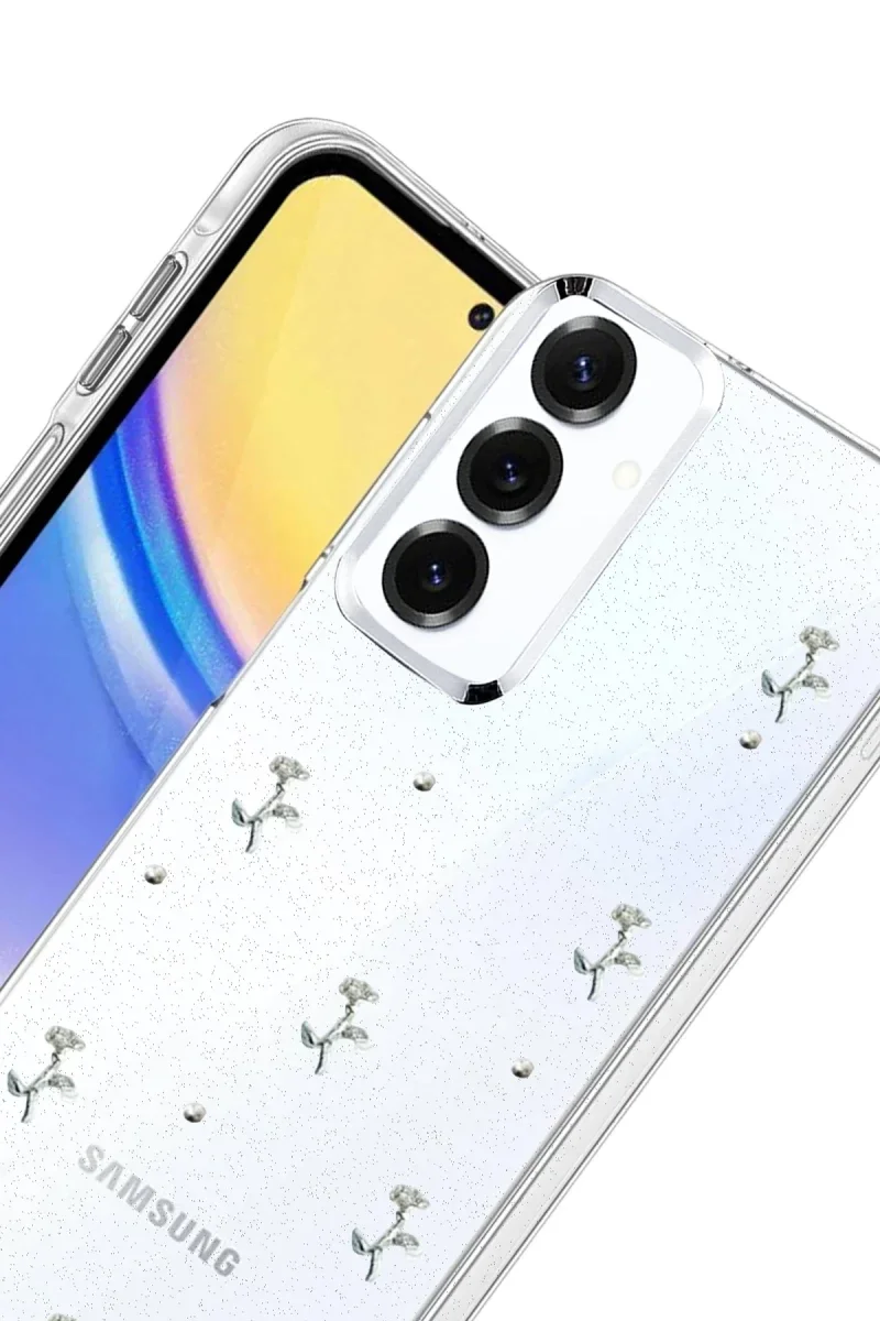 Samsung Galaxy A24 4G Fiyonk Desenli Kapak - Desen 4 görsel 3