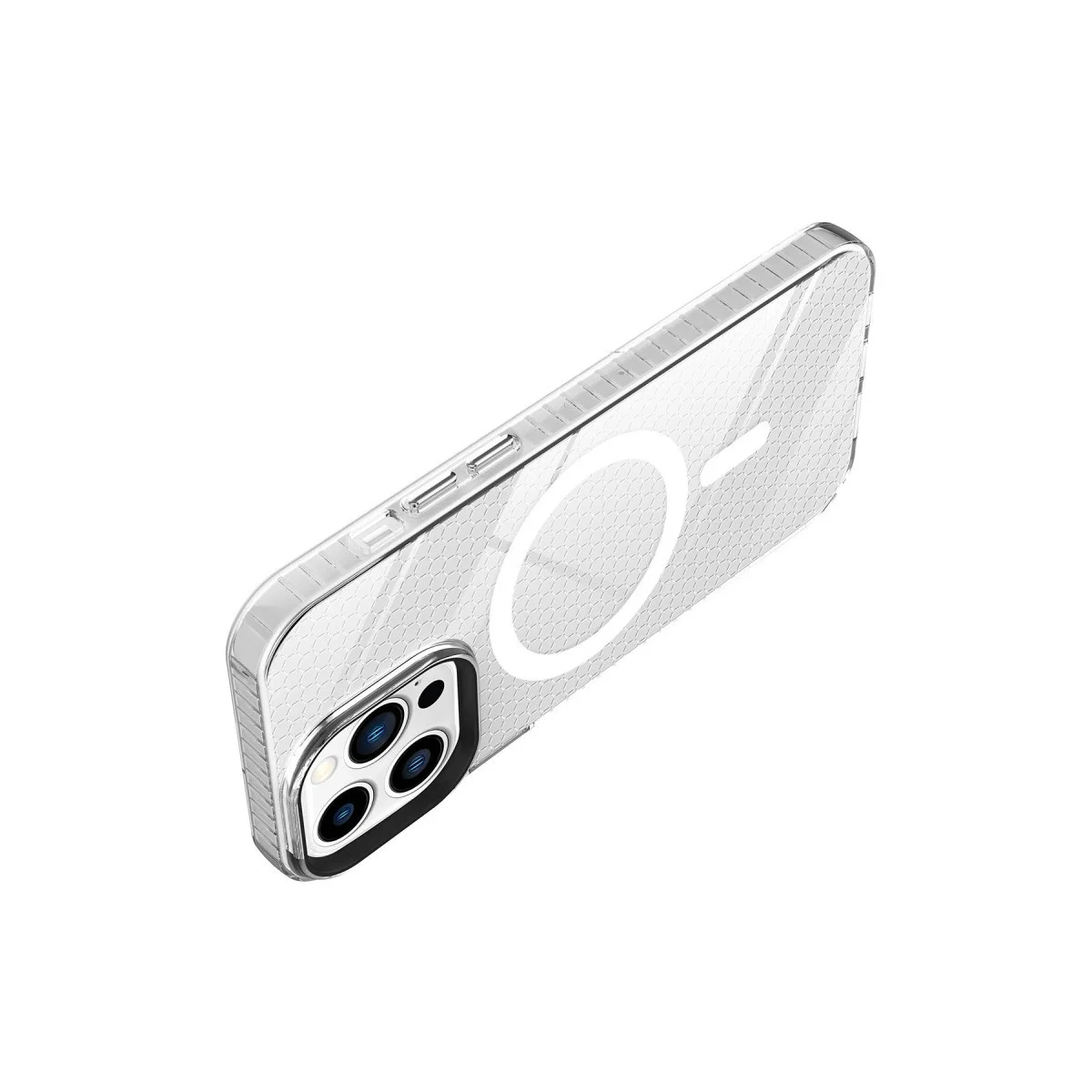 Apple İphone 12 Pro Max Kılıf Beta Magneticsafe Silikon - Şeffaf görsel 6