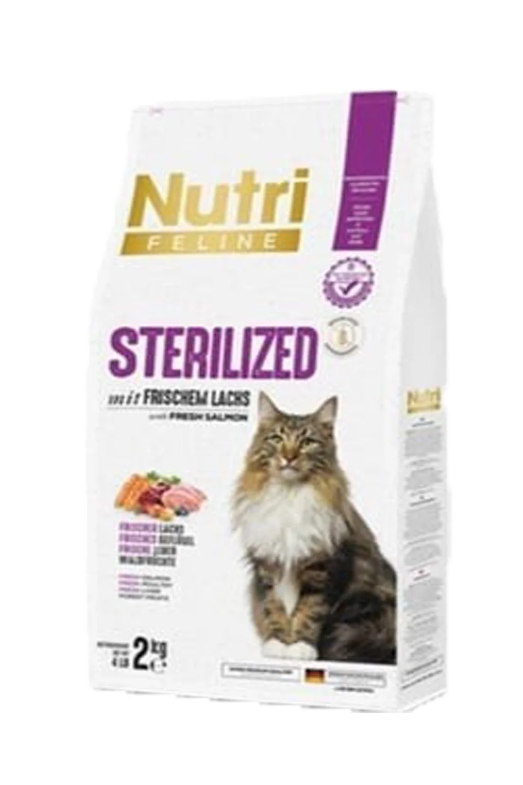 Sterılızed Frıschem Lach Salmon 2Kg (Kısır Somon Kedi Maması )