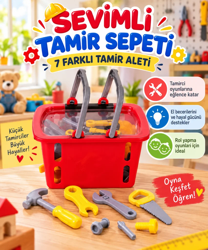 39224 Sevimli Tamir Sepeti görsel 2