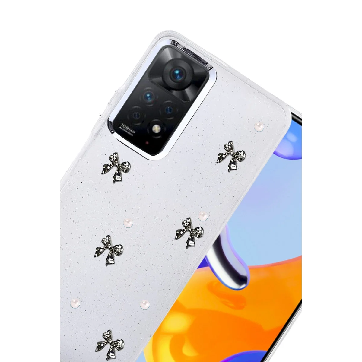 Xiao Red Note 11 Pro Fiyonk Desenli Kapak - Desen 8 görsel 3