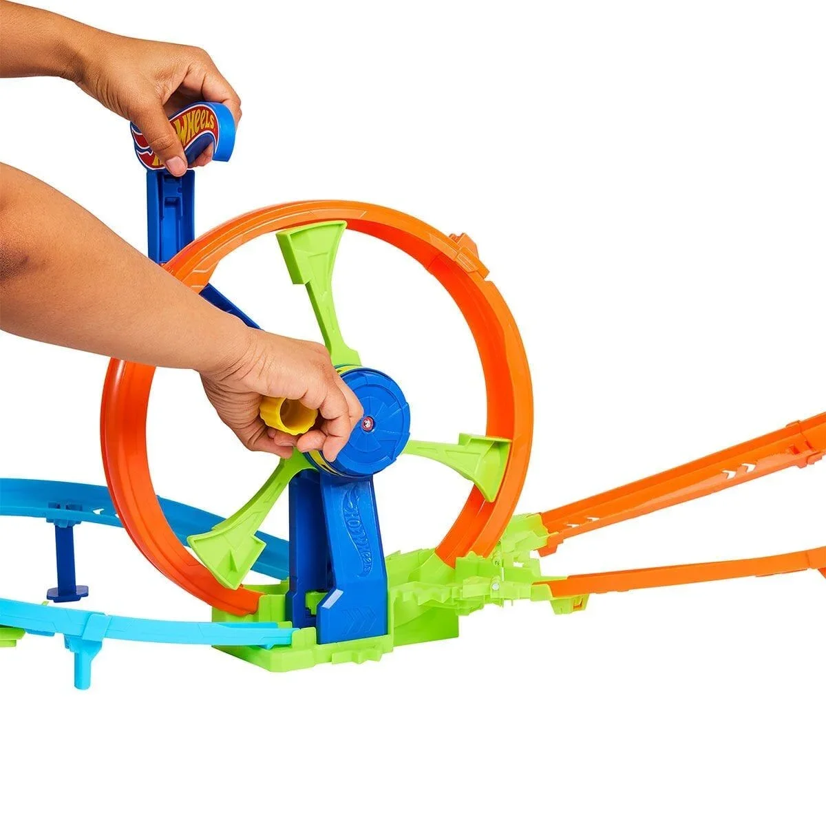 JBX65 Hot Wheels Hızlı Fırlatma ve Döngü Parkuru Oyun Seti görsel 6