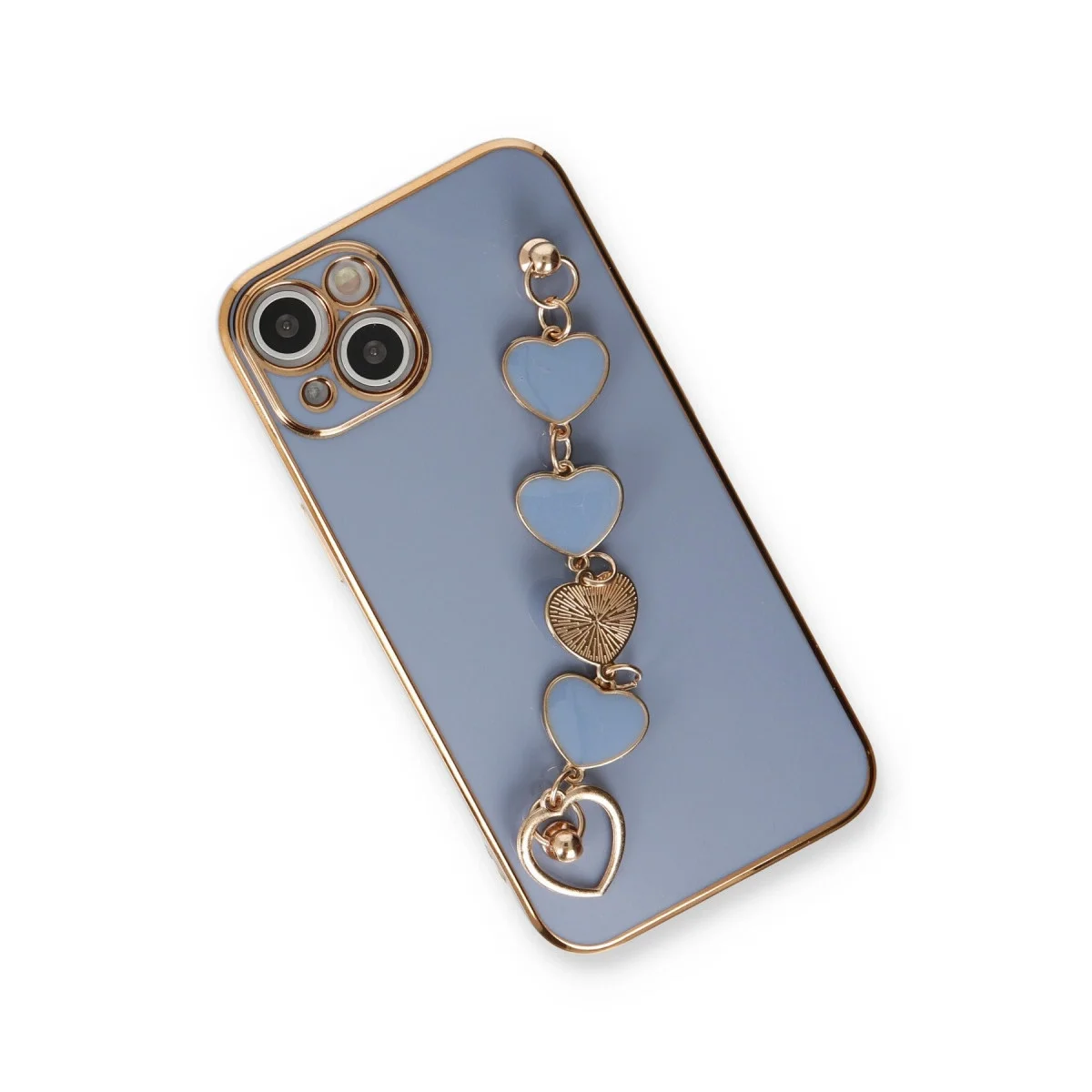 Apple İphone 14 Kılıf Esila Silikon - Gri görsel 3