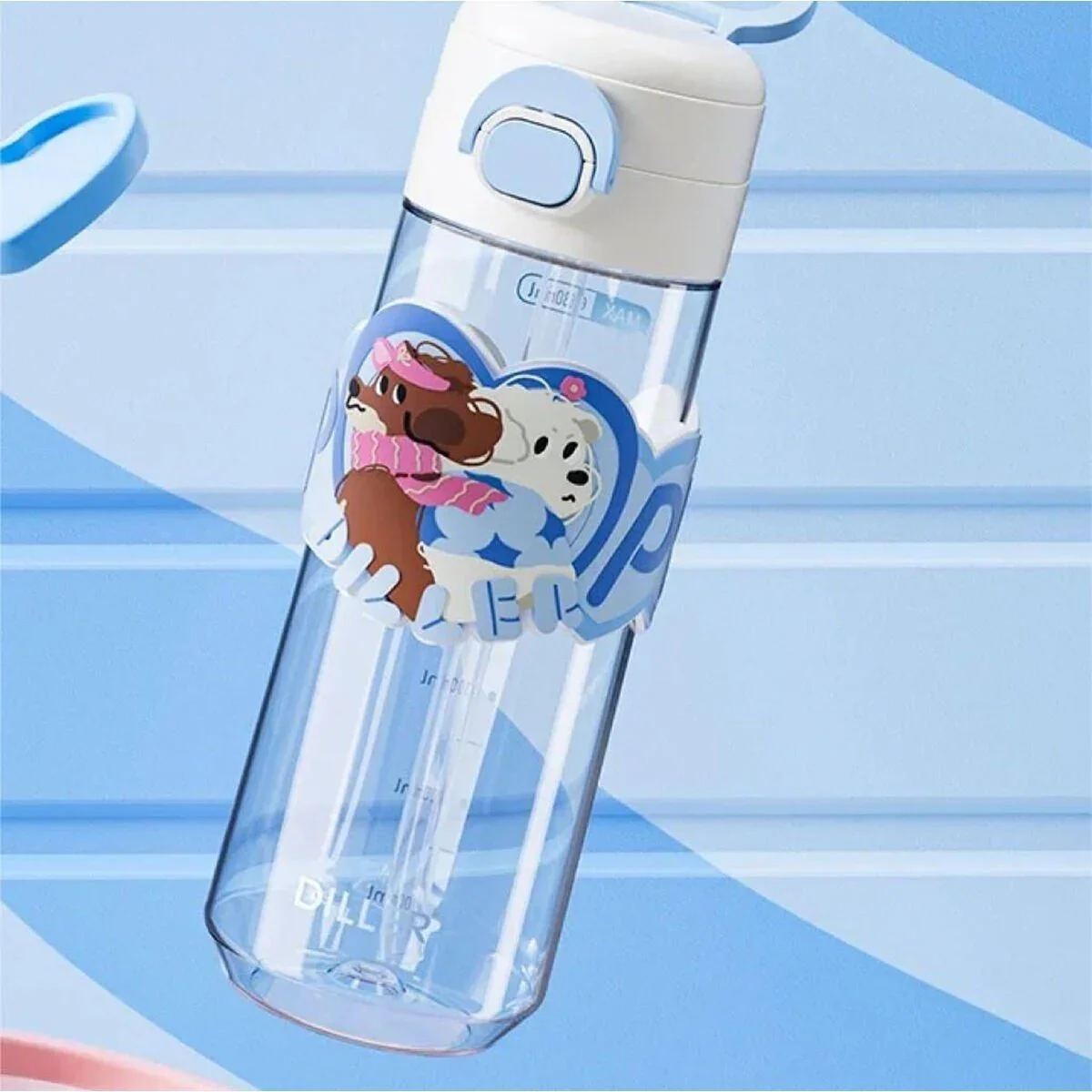D2540 Dıller 700 Ml Boyun Askılı Trıtan Su Matarası görsel 2