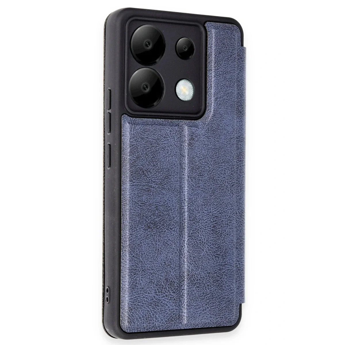 Xiaomi Redmi Note 13 Pro 5G Kılıf Flip Cover - Lacivert görsel 2