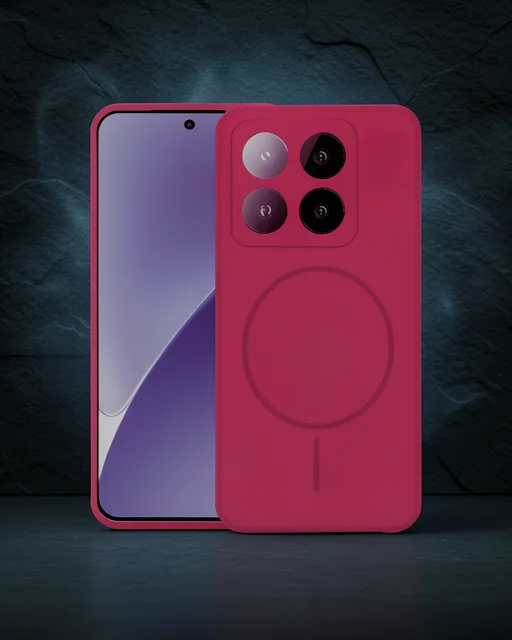 Joko Xiaomi Mi 14t Pro Kılıf Jully Magsafe Kapak - Pembe