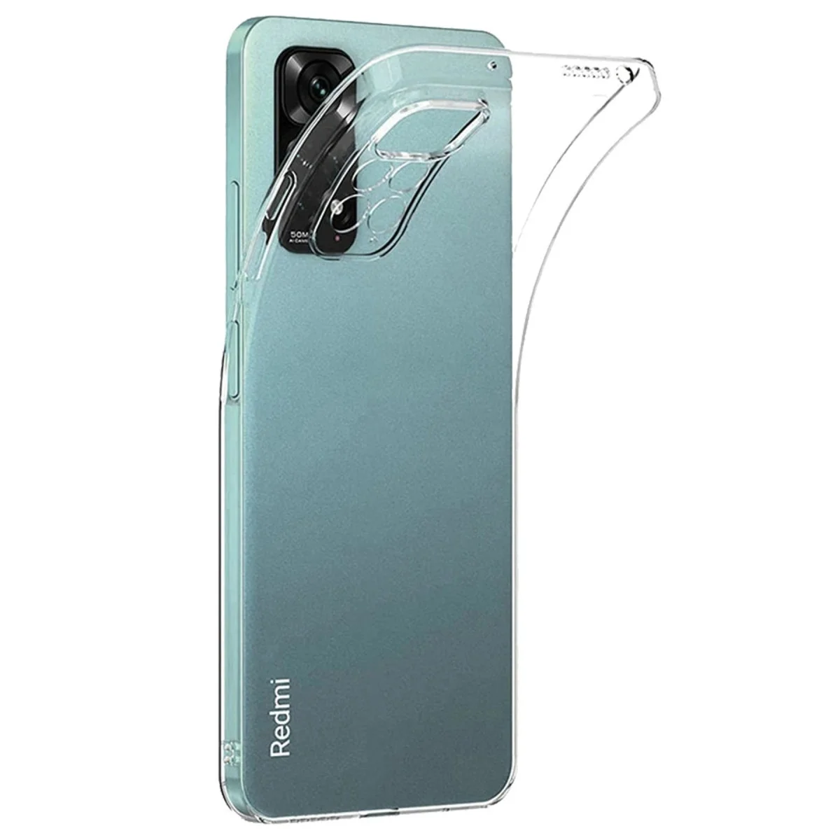 Xiaomi Redmi Note 12 Pro 4g Kılıf Lüx Şeffaf Silikon görsel 3