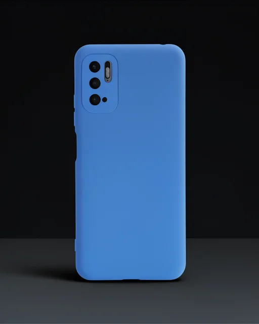 Xiaomi Redmi Note 10 5g Kılıf Nano İçi Kadife Silikon - Mavi