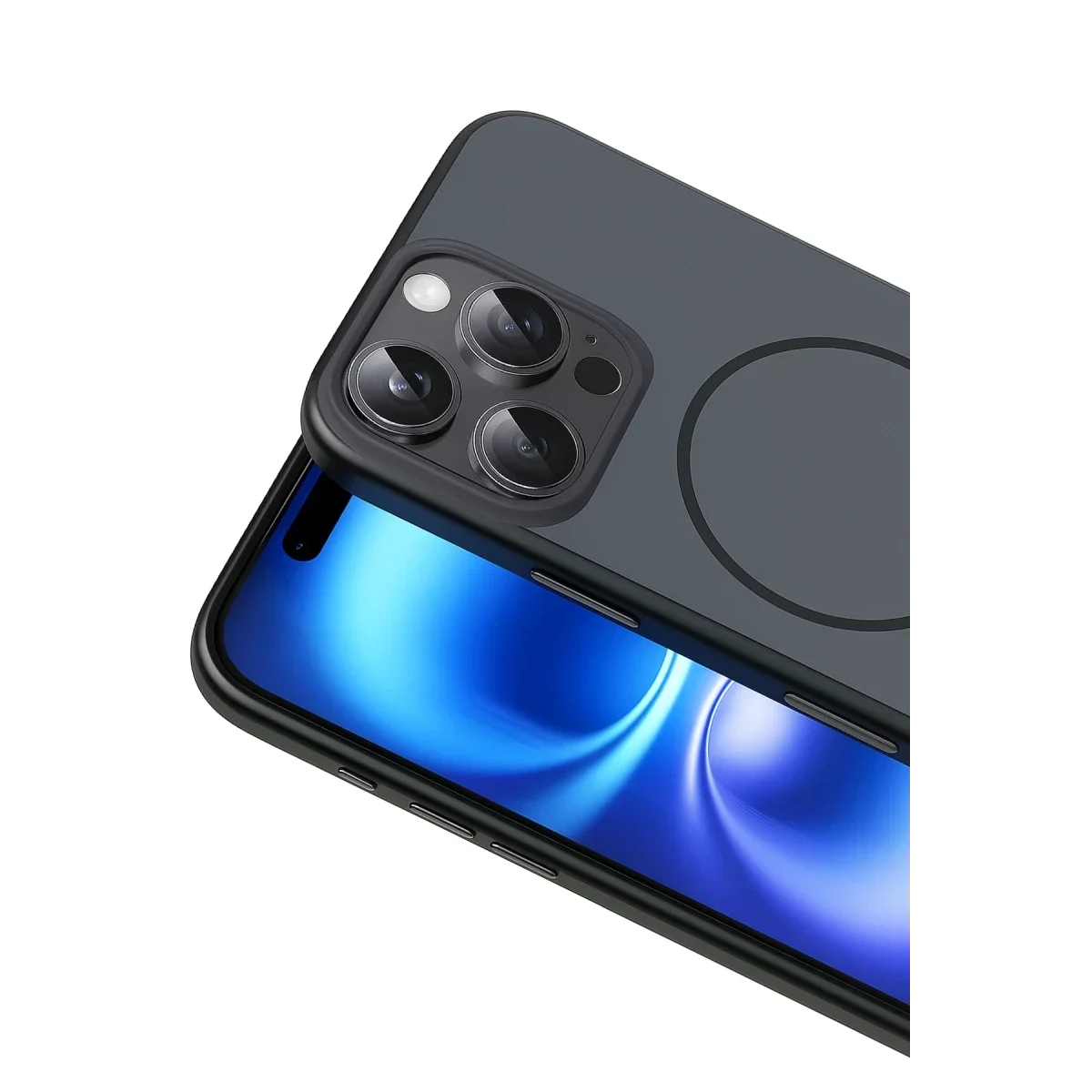 Joko Apple iPhone 16 Pro Max Neva Magsafe Kapak - Siyah görsel 2