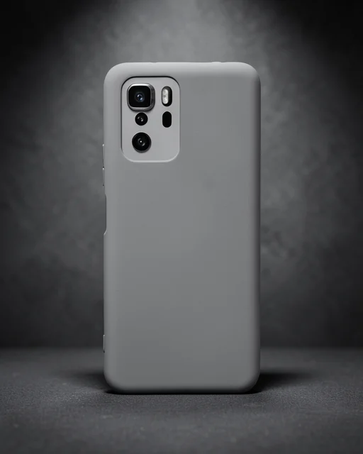 Xiaomi Poco X3 Gt Kılıf Nano İçi Kadife Silikon - Gri