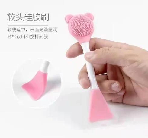 Cilt Bakım Fırçası ve Maske Spatulası görsel 5