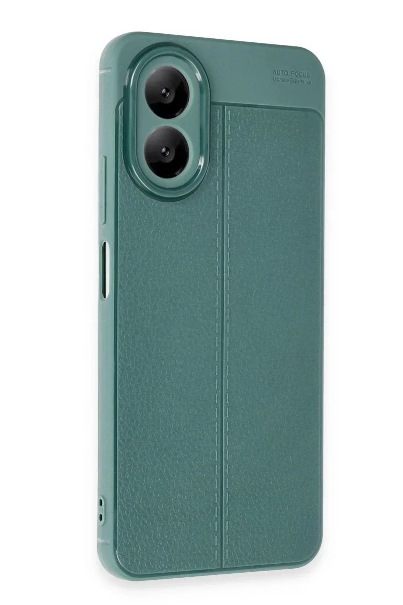 Oppo A38 Kılıf Auto Focus Kapak - Koyu Yeşil görsel 2