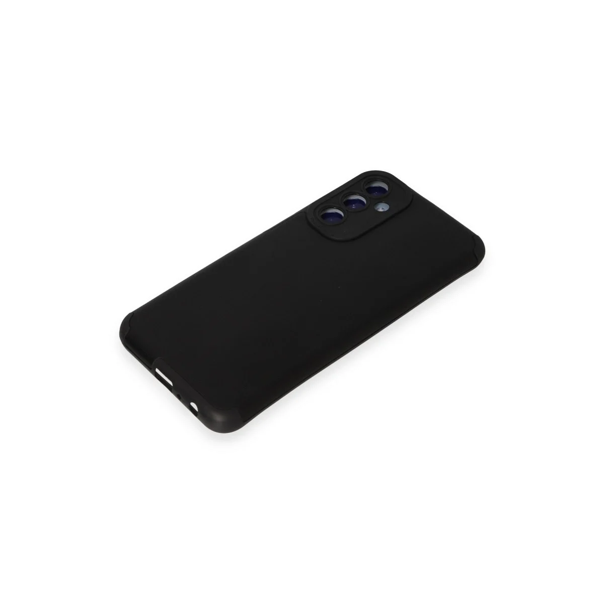 Samsung Galaxy M34 5g Kılıf Loop Deri Silikon - Siyah görsel 4