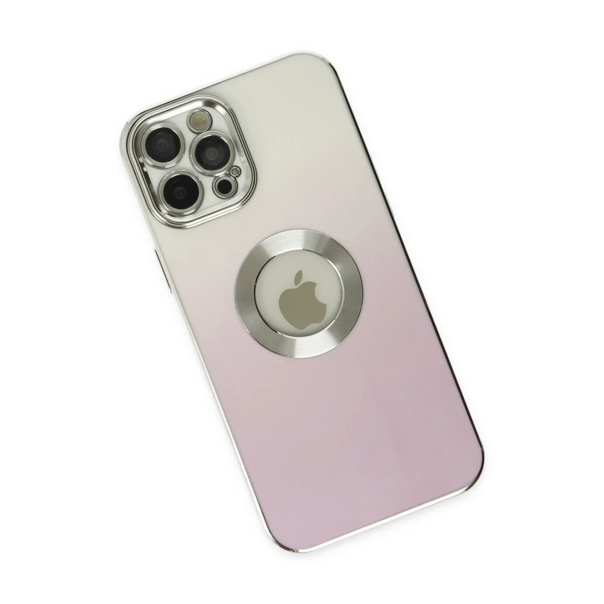 Apple İphone 12 Pro Max Kılıf Best Silikon - Mor görsel 3