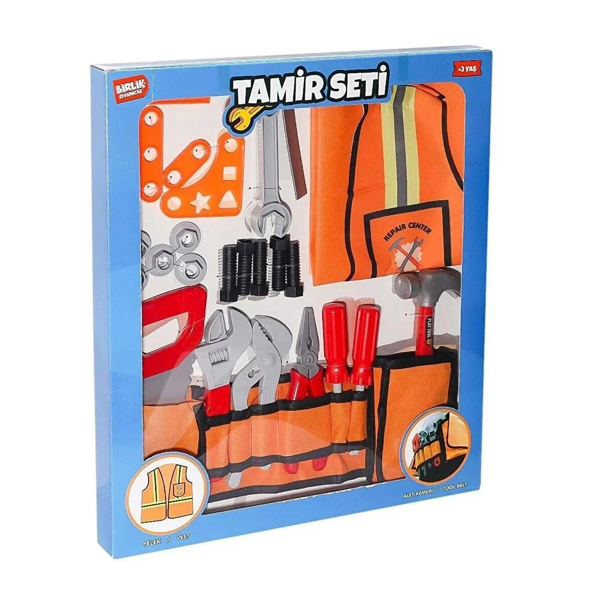 URT037-KUTU-2 Kaliteli Yelekli Kemerli Tar Setim