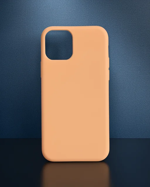 Apple İphone 12 Pro Max Kılıf Nano İçi Kadife Silikon - Turuncu
