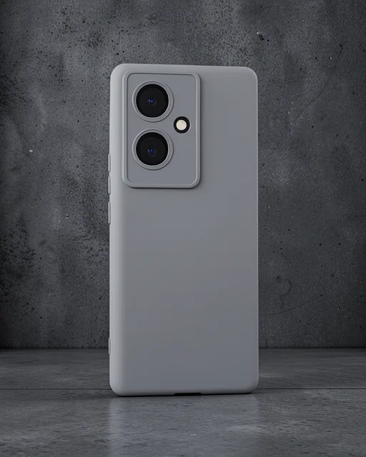 Vivo V29 Lite Kılıf Nano İçi Kadife Silikon - Gri
