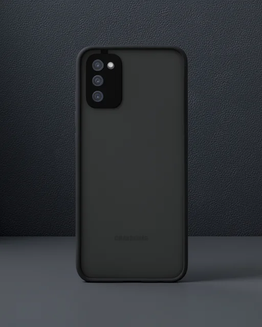 Samsung Galaxy A02s Kılıf Montreal Silikon Kapak - Siyah