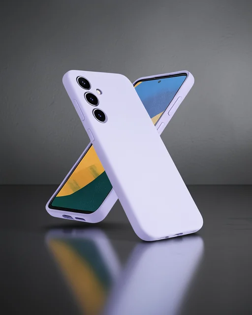 Samsung Galaxy A36 Kılıf Nano İçi Kadife Silikon - Lila