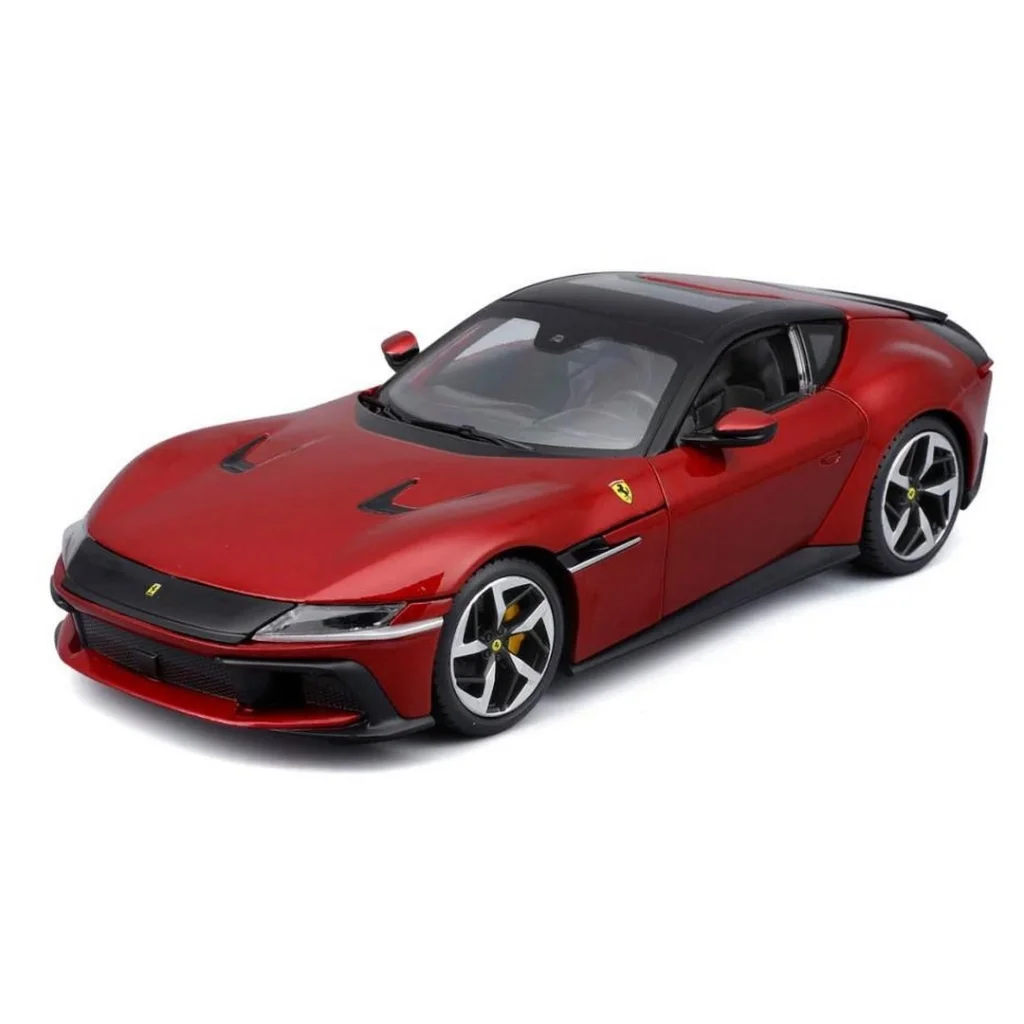 1/24 12 Cilindiric Kırmızı Model Araba