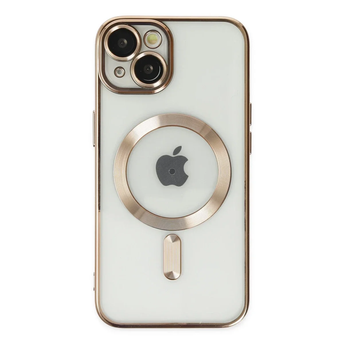 Apple iPhone 14 Kılıf Kross Magneticsafe Kapak - Gold