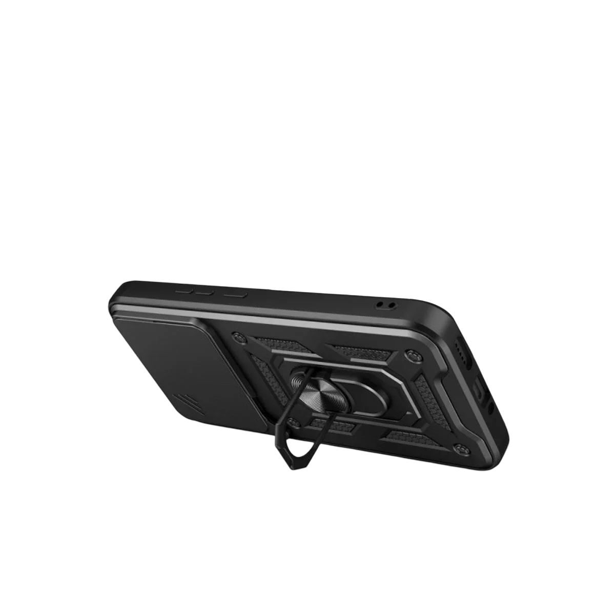 Xiaomi Mi 15T Pro Pars Lens Yüzüklü Silikon - Siyah görsel 2