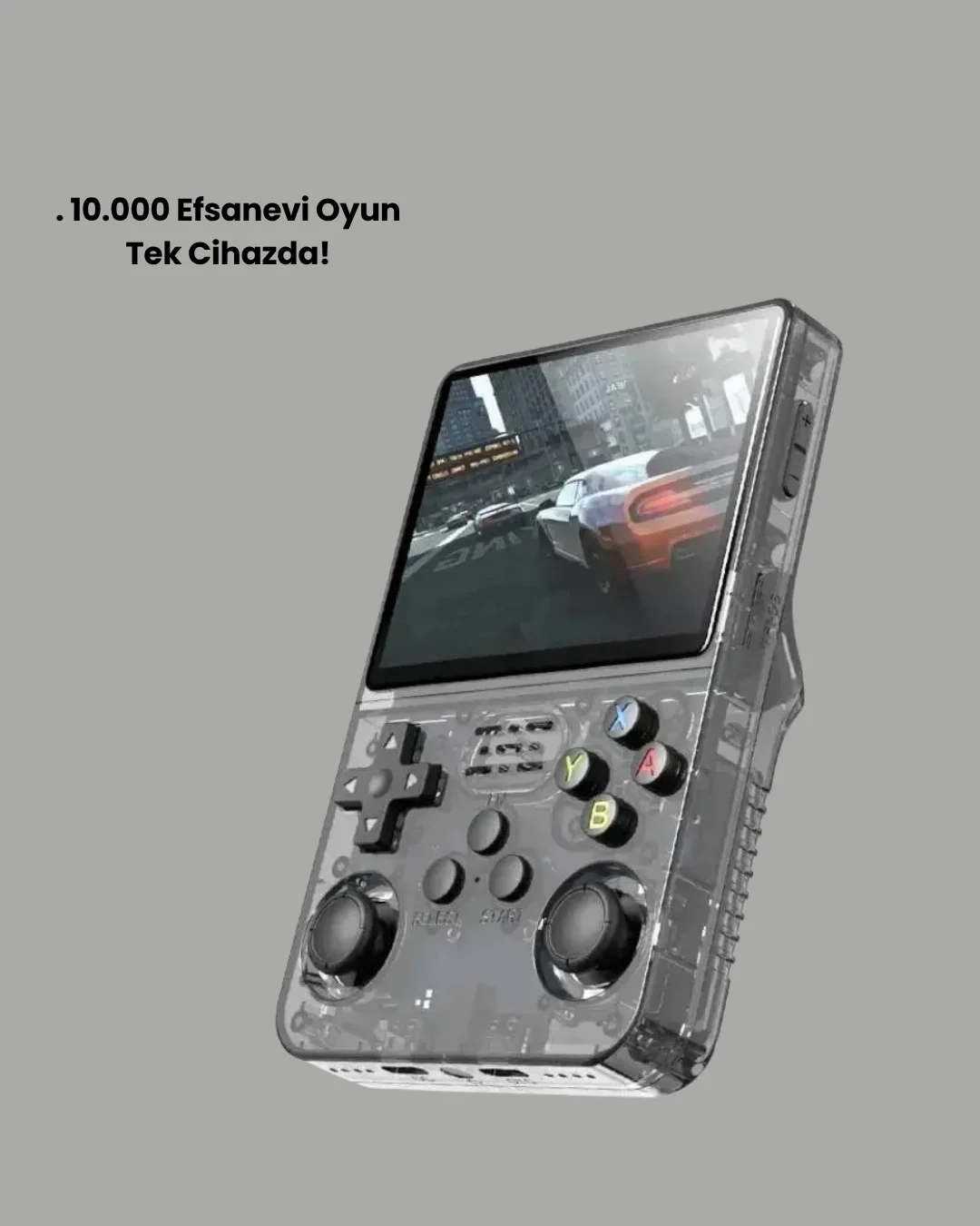 64GB Retro Oyun Konsolu 10.000 Oyunlu Taşınabilir El Konsolu görsel 3