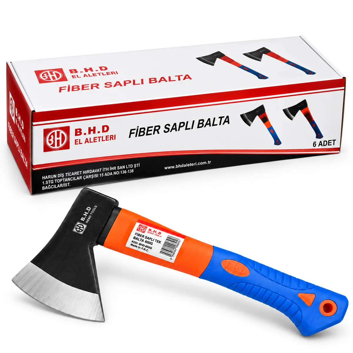 600 g Fiber Saplı Balta - 31 cm görsel 2