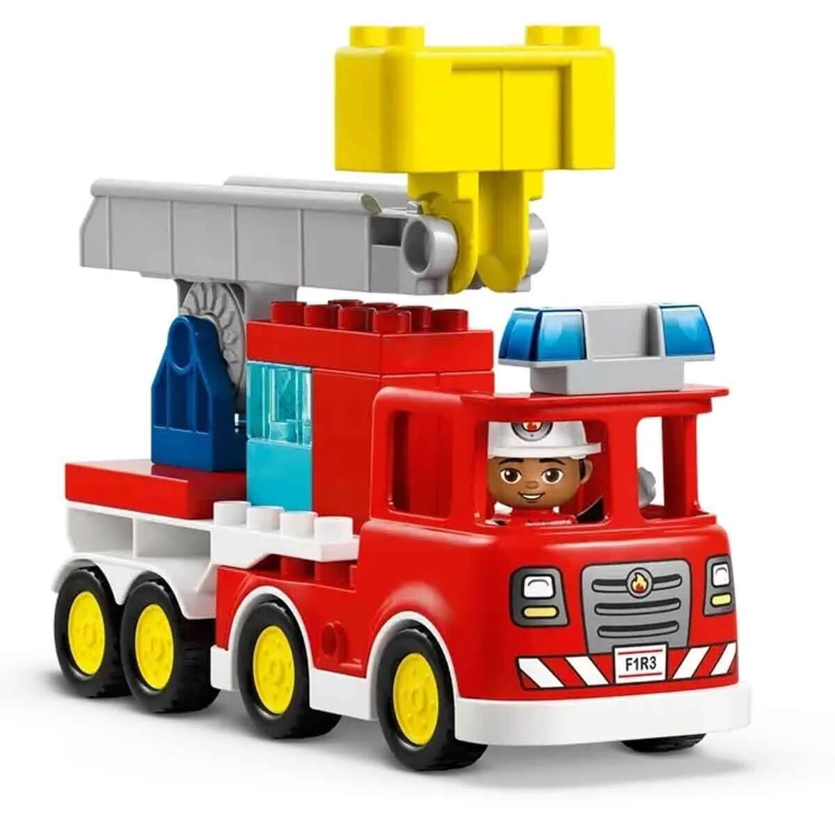 10473 Lego Duplo Hortumlu İtfaiye Aracı ve İtfaiyeci 28 parça +2 yaş görsel 4